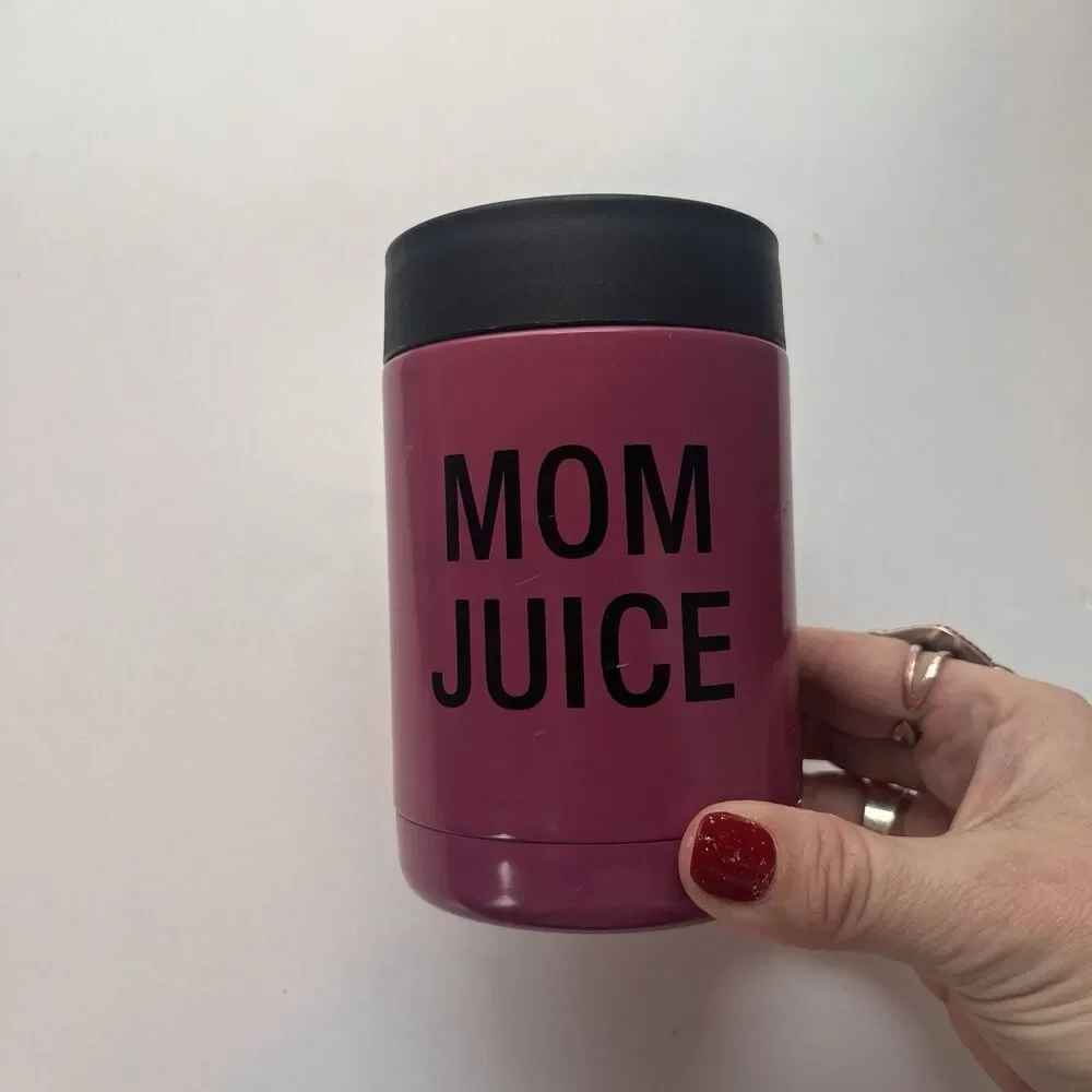 Can Cooler Coozie Drink Tumbler  Stainless Steel Insulated CUTE FUNNY QUOTES Mom